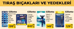 Tıraş Bıçakları Ve Yedeklerinde Fırsatlar! kampanya resmi
