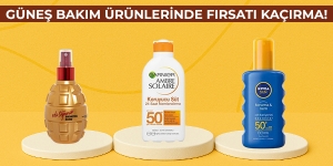 Güneş Bakım Ürünlerinde Fırsatı Kaçırma! kampanya resmi
