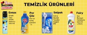 Salı Sallanır-Temizlik Ürünleri kampanya resmi