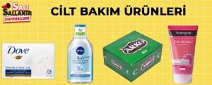 Salı Sallanır-Cilt Bakım Ürünleri kampanya resmi
