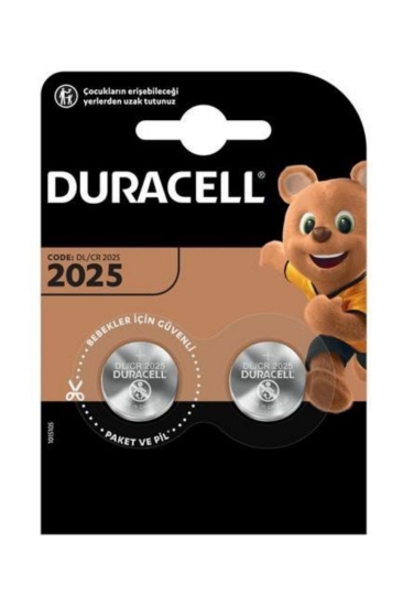 Duracell Düğme Pil 2025 2li 3V