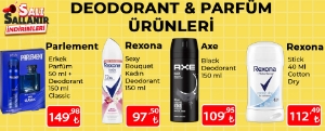 Salı Sallanır- Parfüm &Deodorant Ürünlerinde Fırsatlar! kampanya resmi