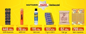 Haftanın Yıldız Ürünleri ! kampanya resmi