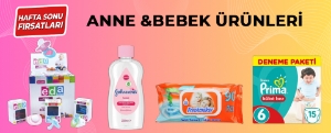 Anne Ve Bebek Ürünlerinde Fırsatlar! kampanya resmi
