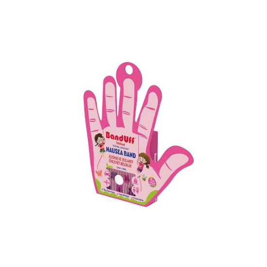 Banduff Kusma ve Bulantı Önleyici Bileklik  - Çocuk / Pembe