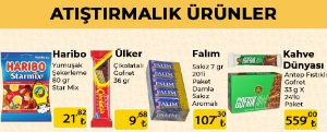 Atıştırmalıklarda Fırsatlar! kampanya resmi