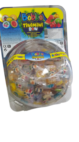 Bobbo Tini Mini Bom Tekli Küçük Şeker