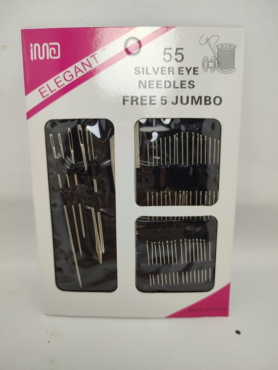 Jumbo 55 Adetli İğne Seti Dikiş İğnesi Ve Yorgan İğnesi
