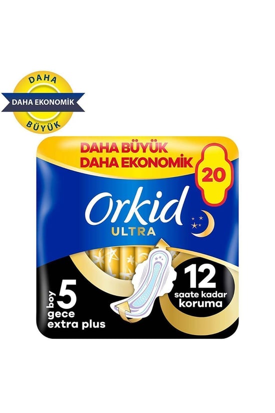 Orkid Ultra Extra 4'lü Gece Extra Plus 20'li