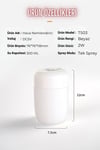 Tiffany Hava Nemlendirici Usb 330ml Ultrasonik Hava Nemlendirici Aroma Difüzörü H2o Pembe