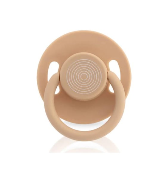 Wee Baby Cool Yuvarlak Uçlu Emzik No:3 18+ ay Krem