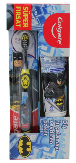 Colgate Diş Macunu Batman 75 Ml + Diş Fırçası 5+ Yaş
