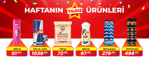 İndirimli Ürünler -Haftanın Yıldız Ürünleri kampanya resmi