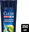 clear,clear men, men şampuan, 350 ml, günlük arınma ve ferahlık, mentol, kepeğe karşı, kepeğe karşı şampuan