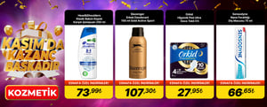 Kasım'da Kazanç Başkadır!-Kozmetik Ürünlerinde Fırsatlar! kampanya resmi