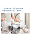 BRITA Marella XL 12x Maxtra Pro All-In-1 Filtreli Su Arıtma Sürahisi – Mavi (3,5L)