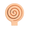 ProCo Beauty Makaron Saç Fırçası Çiçek Sahnesi  Serisi  - Mor, Nane Yeşili, Şeftali Tüyü