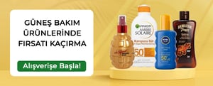 Güneş Bakım Ürünlerinde Fırsatı Kaçırma! kampanya resmi