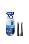 Oral-B iO Ultimate Clean Siyah Diş Fırçası Yedek Başlığı 2 Adet