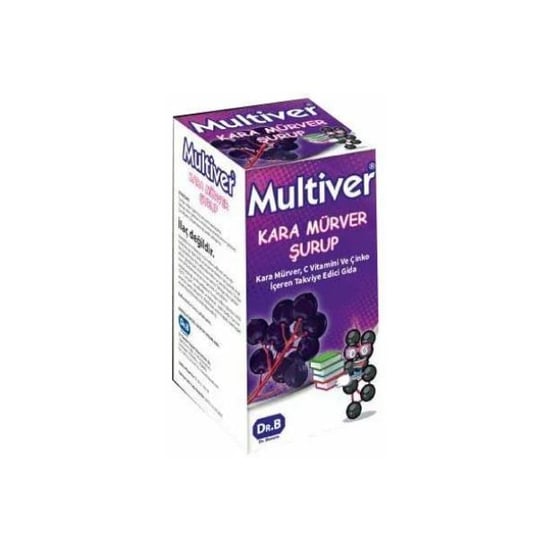 Multiver Kara Mürver Sıvı Takviye Edici Gıda 150 ml