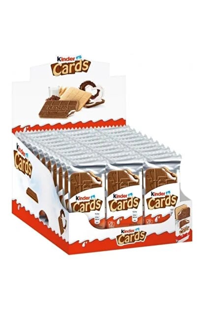 KİNDER CARDS TEKLİ 25,6 GR