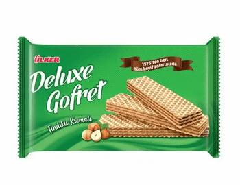 Ülker Deluxe Fındıklı Gofret 220 gr