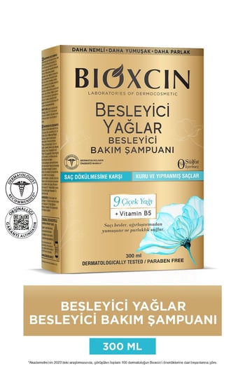Bioxcin Besleyici Yağlar Bakım Şampuan 300 ml
