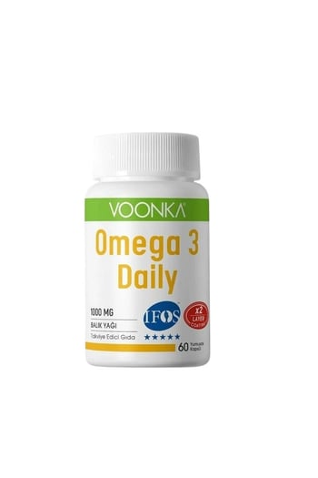 Voonka Omega 3 Daily 1000mg 60 Yumuşak Kapsül