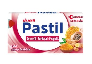 Ülker Pastil Zencefil+Zerdeçal+Propolis+C Vitaminli