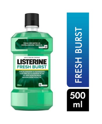 listerine, listerine ağız suyu, ağız bakım suyu, ağız temizleme suyu, gargara, naneli ağız bakım suyu, listerine fresh burst 250 ml ağız bakım suyu satın al, listerine fresh burst 250 ml ağız bakım suyu fiyat