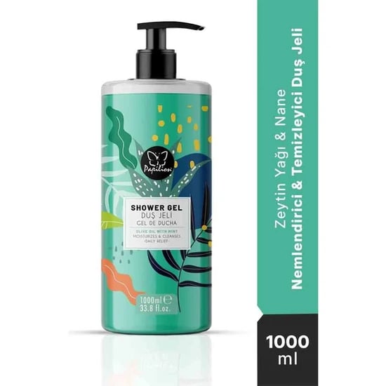 Papilion Nane ile Zeytinyağı Duş Jeli 1000 ml