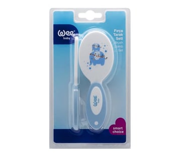 Wee Baby Fırça Tarak Seti Mavi