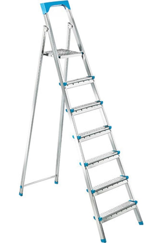 6+1 Basamaklı Profil Merdiven (Ev, bahçe, işyeri için uygun)