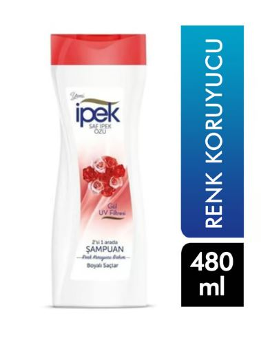 İpek Boyalı Saçlar Gül Şampuan 480ml