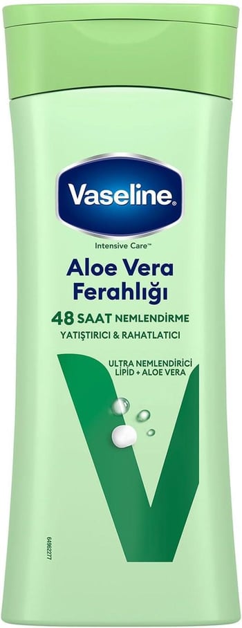 Vaseline Intensive Aloe Vera Ferahlığı Yatıştırıcı ve Rahatlatıcı Losyon 400 ml