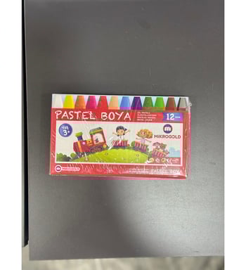 Mikro Gold Pastel Boya 12 Renk