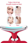 Sinbo SBI-5901 Yüz ve Boyun Bölgesi Sıkılaştırıcı Kırmızı
