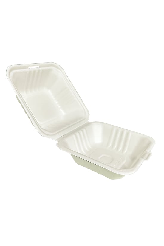 Roll-Up Doğa Dostu Hamburger Kap Kendinden Kapaklı 15cmx15cm 25li