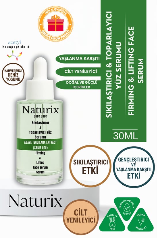Naturix Sıkılaştırıcı & Toparlayıcı Yüz Serumu 30 ml