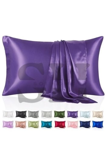 Saten İpek Dokulu Yastık Kılıfı  – Soi Home