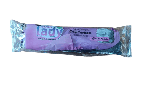 Miss Lady Lavanta Orta boy Büzgülü Çöp Torbası 40Lt 55x60cm