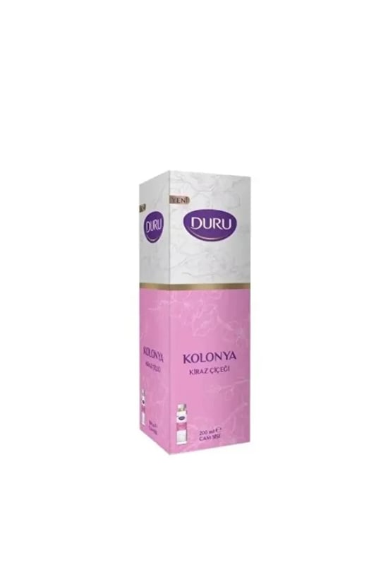 Duru Kiraz Çiçeği Kolonya Cam Şişe 200 ml