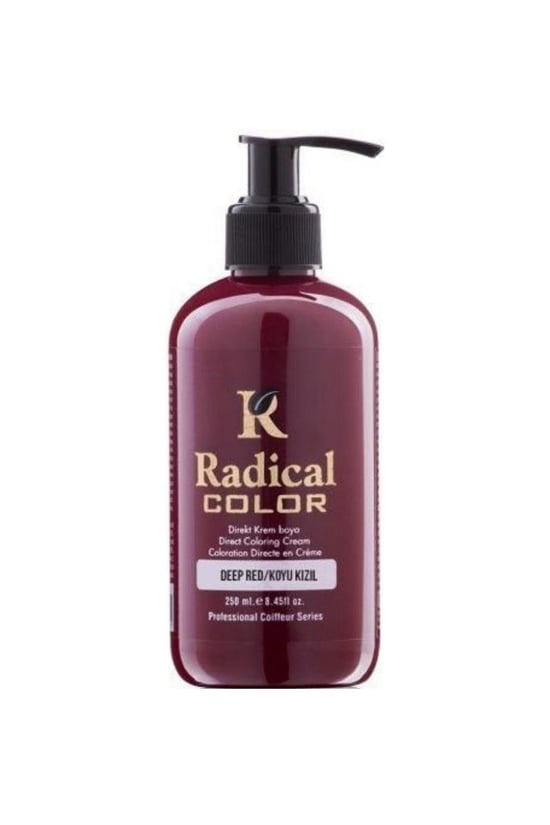 Radical Color Deep Red Koyu Kızıl Saç Boyası 250ml