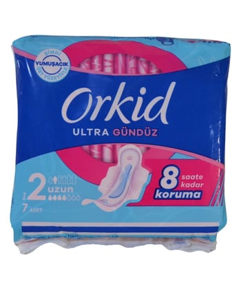 orkid, orkid ped, kadın pedi, hijyenik ped, orkid uzun, uzun boy kadın pedi, orkid fiyatları, orkid satın al
