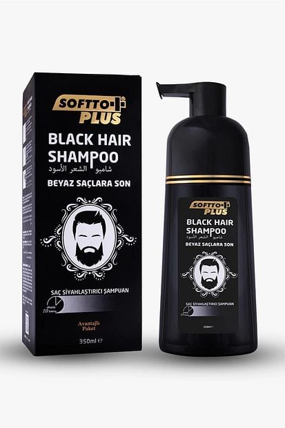 Softto Plus Si̇yahlaştirici Şampuan 