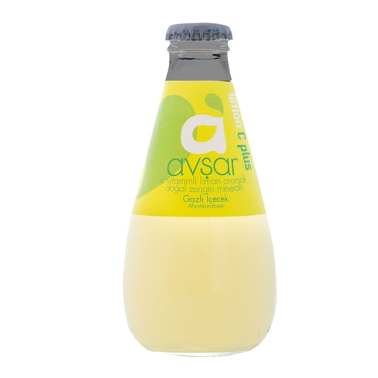 Avşar Limon Aromalı Doğal  Zengin Minarelli Gazlı İçecek 200ml