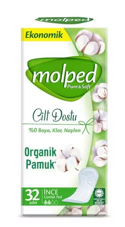 Molped Pure&Soft İnce Hijyenik Ped 32 Li