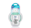 Wee Baby Safari Kulplu PP Biberon 250 ml 0-6 ay Yeşil (no:2 geniş ağızlı biberon emziği hediye)
