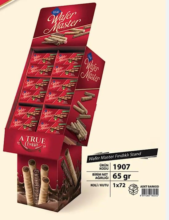 WAFER GOFRET RULO ÇİKOLATA