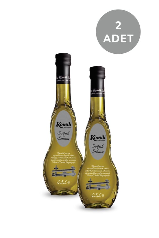 Komili Sızma Soğuk Sıkma 500 Ml Cam Şişe x 2 Adet